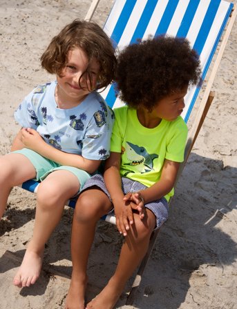 Minymo Shorts Twill - Blue - 110