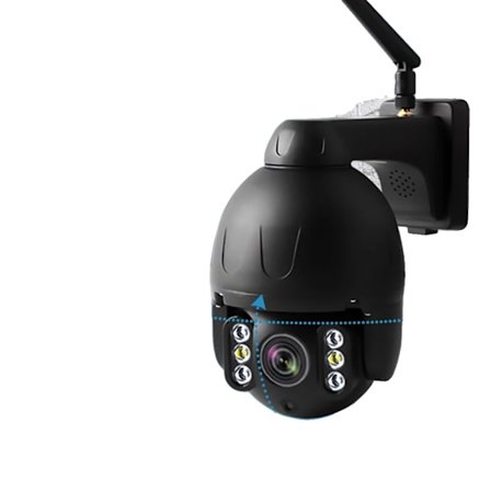 Trådlös PTZ-kamera, 8MP upplösning, 5X zoom,8MP, EU-kontakt