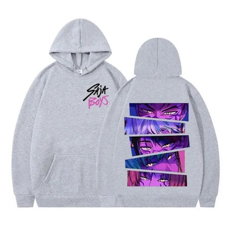 Kpop Demon Hunters Saja Boys Film Hættetrøje Herre Dame Mode Tøj Pullover Lange Ærmer Løs Afslappet Harajuku Sweatshirt Tide