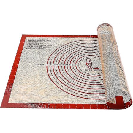 Halkfri Bakmatta i Silikon Extra Stor med Mått 71x51 cm för Bakmatta i Silikon, Bänkskiva - xinxx