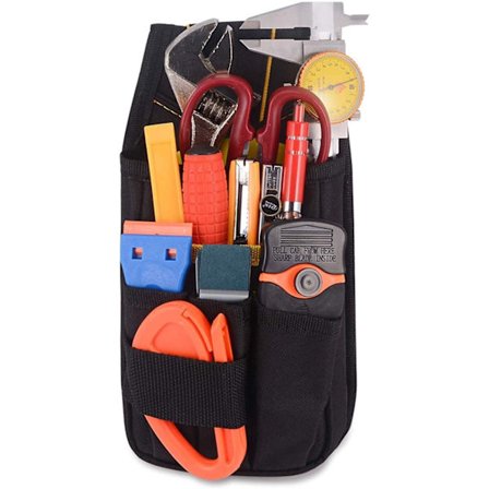 Verktøybelte, Verktøypose, Liten verktøyveske med justerbar nylon, ZQKLA