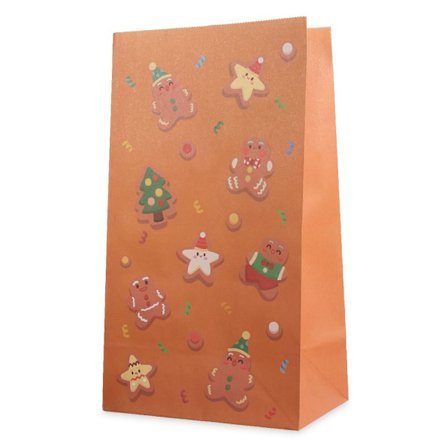 6st julklappspåse gynnar sött kexgodis 10 - high quality