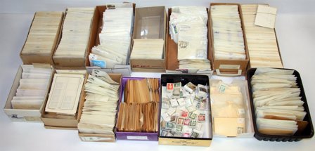 Tyskland - Dubletsamling i 14 forskellige æsker - Stemplet