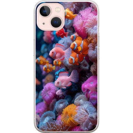 Kompatibelt Mobilskal till Apple Apple iPhone 13 mini Fisk Korall Hav Ocean Underwater