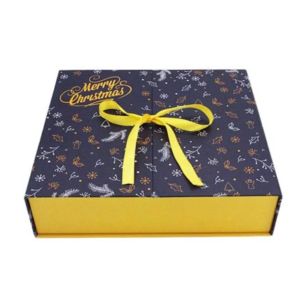 Kaksinkertainen avoin joulukalenteri lahjapakkaus sisältää 24 pientä tyhjää laatikkoa DIY uuden vuoden yllätyslahjapakkaus