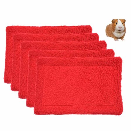 IC 5 st Pet pad Hamster liggunderlag Hamster bur placering pad Big Red