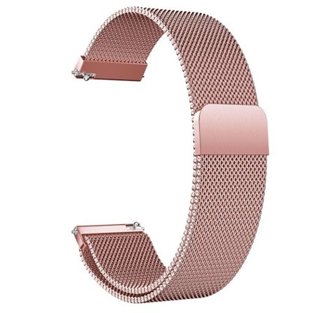 Rostfritt stål Milanese magnetiskt armband för Garmin venu 2/venu SQ/venu 2S