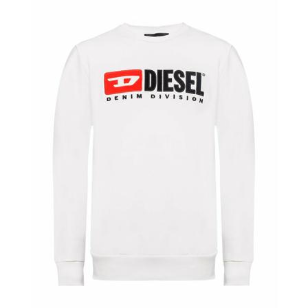 Diesel, Sweatshirt Wit, Heren, Maat:S