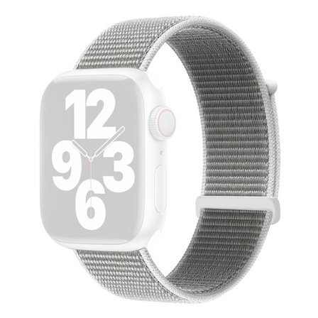 KALEBOL Nylon Watch Band Apple Watch Series 10 46mm Håndledsrem - Muslingeskal