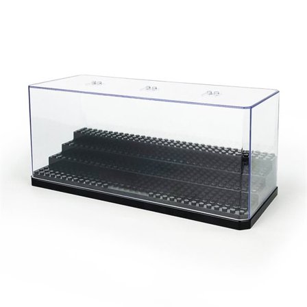 Displayboks til Lego-figurer 26,8 × 11,2 × 11,6 cm