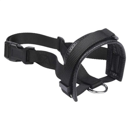 Blød mundkurv til store hunde, justerbar anti-gø mundbeskytter, kæledyrsmundkurv til forebyggelse af bid og tygning, komfortabel pasform_Svenska gåvor