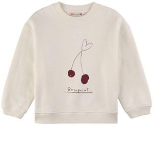 Bonpoint Tayla Branded Sweatshirt White 6 Years - Jumpers and knitwear - 6 years - White - Mädchen