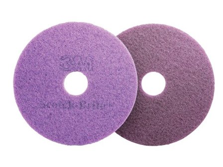 Scotch-Brite Diamantrondell för golvvårdsmaskin, golvrengöringsmedel, lila - Lyreco - Städ och hygien - Städmaskiner - Rondeller - Scotch-Brite