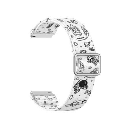 Universe Universe 22mm kompatibel med Galaxy Watch3 45mm/Huawei Watch Gt 2 Pro Klockarmband