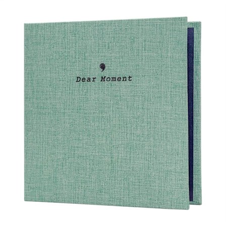 100 lommer mini filmalbum (64 x 90 mm) til Fujifilm Instax Mini Instant Film (54 x 86 mm) / Polaroid Zink Foto (grøn)