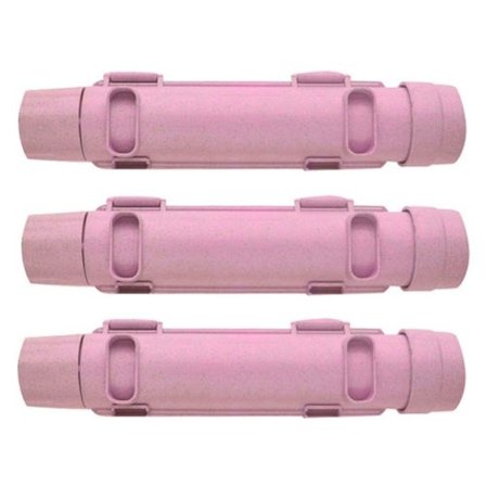 3 stk. Hjemmelavet Cylindrisk Tønde Sushi Model DIY Sushi Værktøjer (Hvedemel