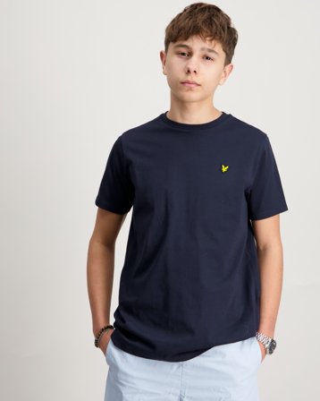 Lyle & Scott Plain T-shirt Blå T-shirts Kille - Kids Brand Store