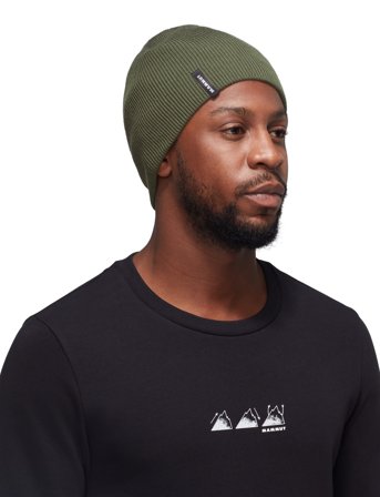 Mammut Haldigrat Beanie - Khaki green - ONE SIZE