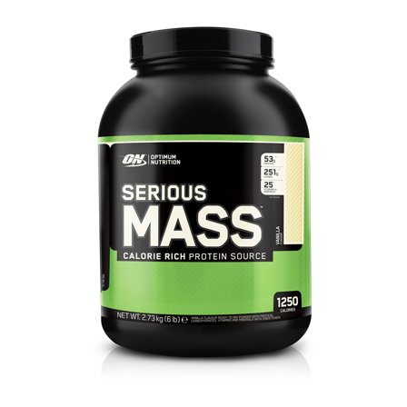 Optimum Nutrition Serious Mass 2,7 kg - Vanilla, Kosttilskudd, Gainer