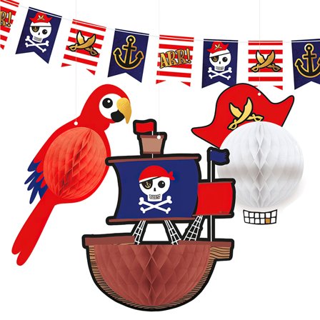 Dekorationskit Pirates Map