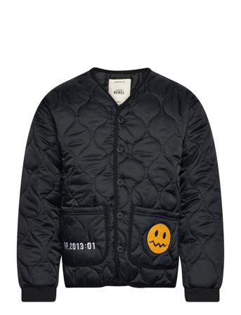 Rrtyler Jacket Vattert Jakke Svart Redefined Rebel*Betinget Tilbud