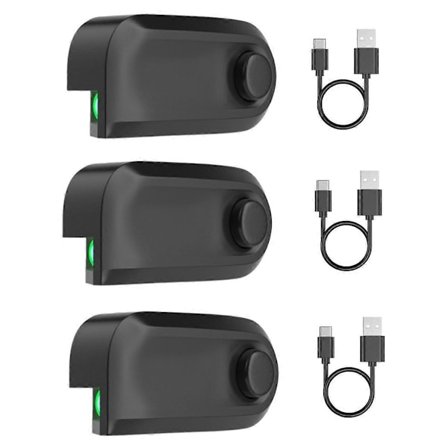 3 stk. Støvsuger Støvdisplay LED-lampe Universelle Støvsugertilbehør Støvbelyser Skjult Støv/Hår/Dyrehår Synlig