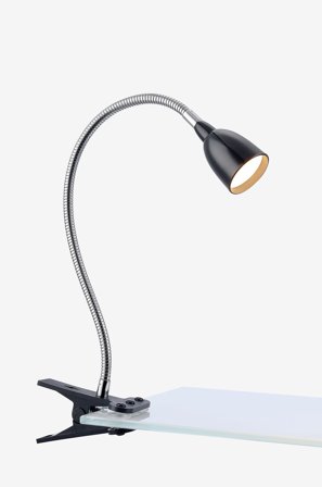 Markslöjd - Tulip Klemspot - Sort - Bordlamper - Fra Homeroom