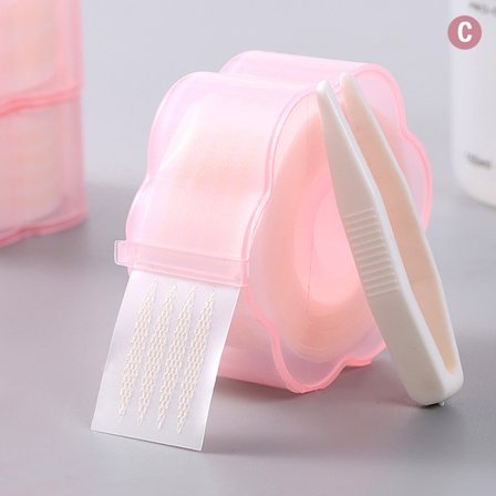 360 stk. Usynlig dobbelt øjenlågstape Selvklæbende gennemsigtig