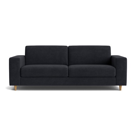 Pesaro 3 personers sofa - Wind Antracit - 222x92x84 - Sofa, 3 personers sofa