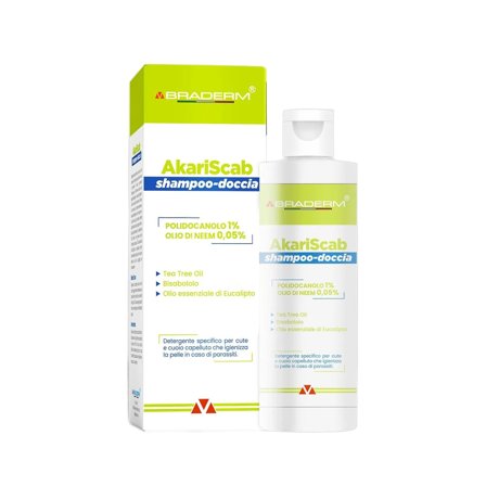 Braderm Akariscab Shampoo-Doccia 150ml