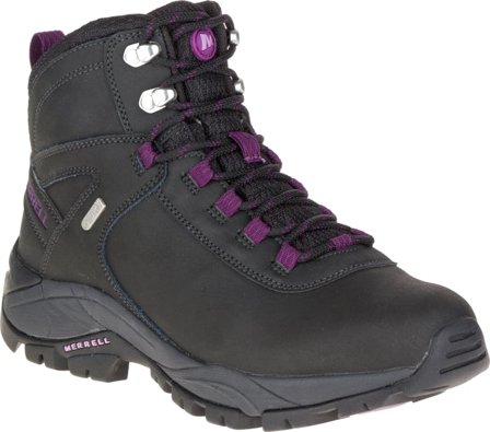 Merrell Women's Vego Mid Leather Waterproof Women hiking boots Black 38