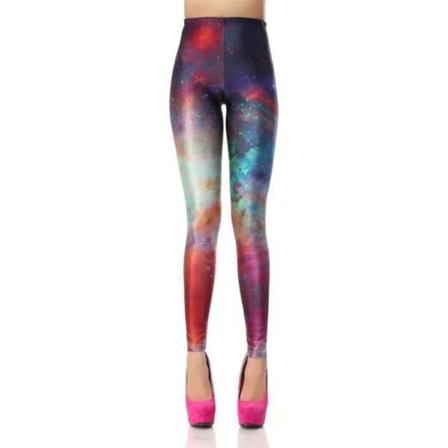 Space Universum Galaxy Leggings Multicolor M