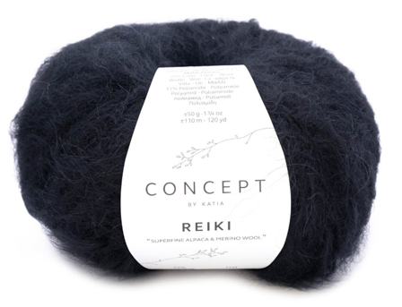 Katia Reiki Sort 115, 50g