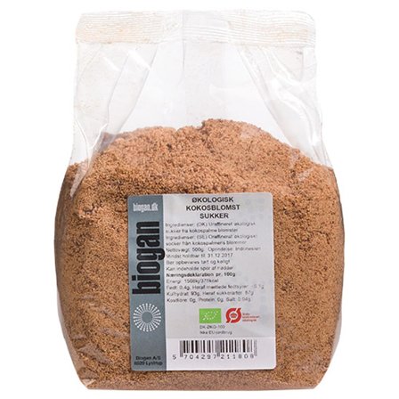 Biona Organic Kokosblomst sukker Ø 350 g, Helse & Madvarer, Sukker & Sødemidler, Sødemidler