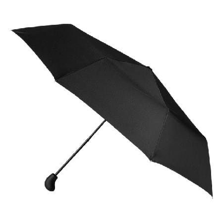 Totes Eco Mini Sport Paraplyer & regnskydd Unisex Svart ONESIZE