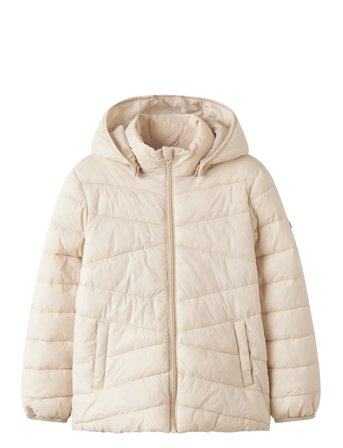 name it Nkfmarble Jacket Pb - Cream - 134