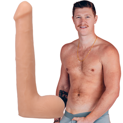 Oliver Flynn Realistic ULTRASKYN Dildo 25 cm - Vanilla - Doc Johnson