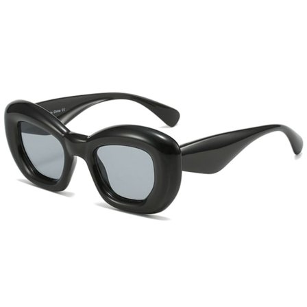 Oppblåste solbriller Chunky solbriller SVART