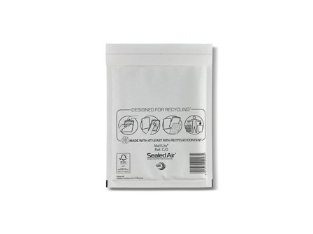 Mail Lite Bubbelpåse C/0 150x210mm remsa 100/fp - Lyreco - Emballage och lagerutrustning - Kuvert och postemballage - Bubbelpåsar