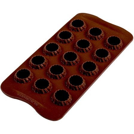 Silikomart Choco Flame N.6 Pralinform - Brun | KitchenOne