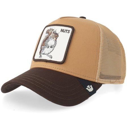 Goorin - Beige - trucker - Cap - Nuts Heat/Ground A-frame Trucker - Hatstore