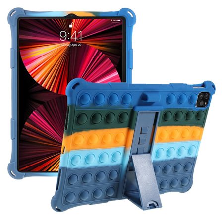 iPad Pro 11 2. Gen (2020) Cover Pop It Fidget Multiblå