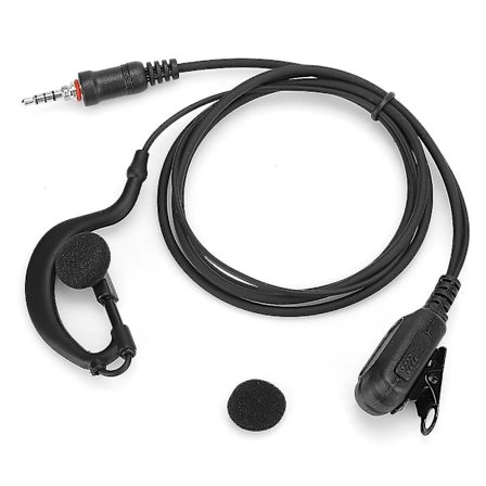 Ørehage Øretelefon Ørepropper Vandafvisende To-vejs Radio Headset Til Icom Ic-m33/m25/m34