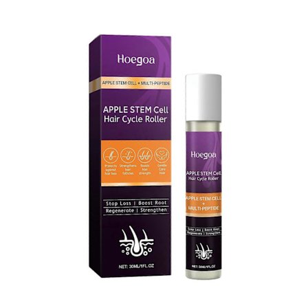 Apple Stamcelle Hår Cyklus Roller, Hårvækst Serum, Nærende Hovedbund, Til Alle Hårtyper