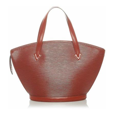 Louis Vuitton Vintage, Tote Bags Bruin, Dames, Maat:ONE Size,leer