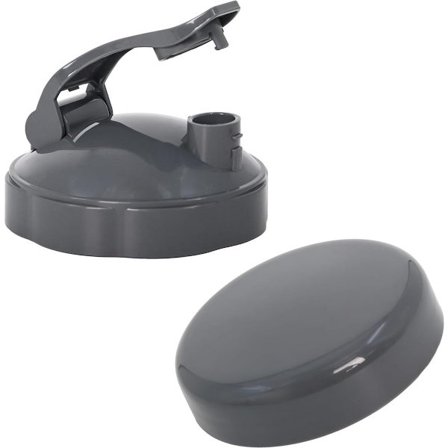 Genlukkelige kop låg og flip-top to-go låg - Pakke med 2 - Reservedele passer til 600w og 900w Nutribullet Blender 32/24/18oz kopper kop låg