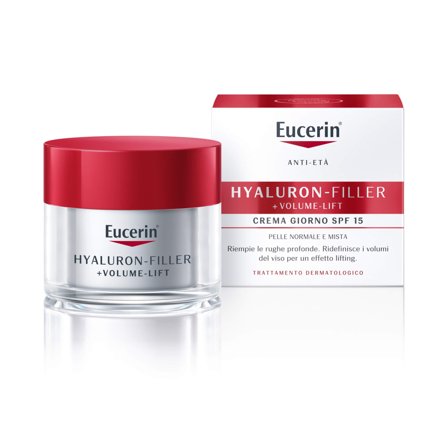 Eucerin Hyaluron-Filler + Volume-Lift Hyaluron-Filler + Volume-Lift Giorno per pelli da normali a miste 50ML - Crema viso giorno lifting
