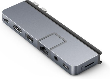 Targus HyperDrive DUO Pro - dokkingstasjon - USB-C x 2 - HDMI, USB4 - 1GbE