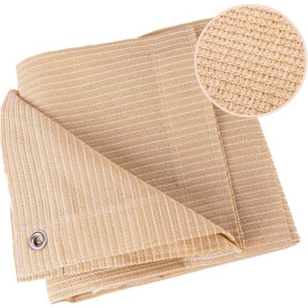 Solskjerming for hage, Pergola skyggeseil, Skyggenett for lysthus, basseng, dekk, uteplass, solbeskyttelse for hage, carport, vindu.