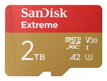 Sandisk Extreme microSDXC 2TB+SD Adapt 240MB/s